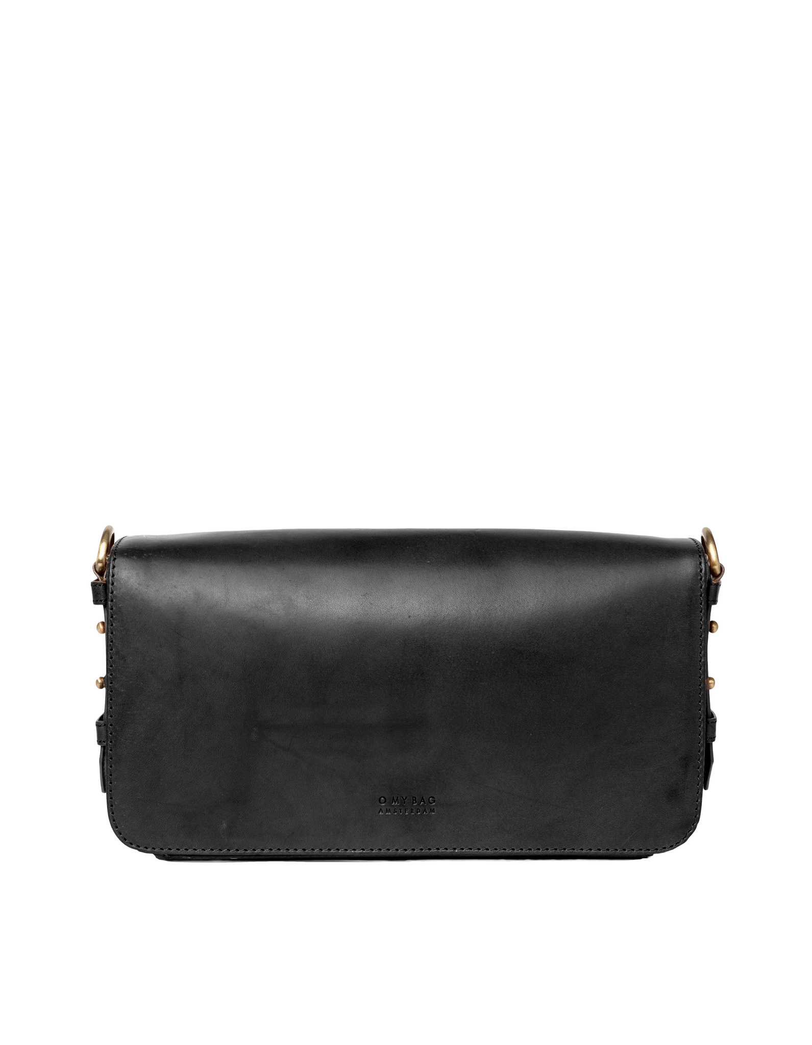 Gina Baguette Black Classic Leather