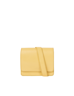 Audrey Mini - Butter Yellow Classic Leather