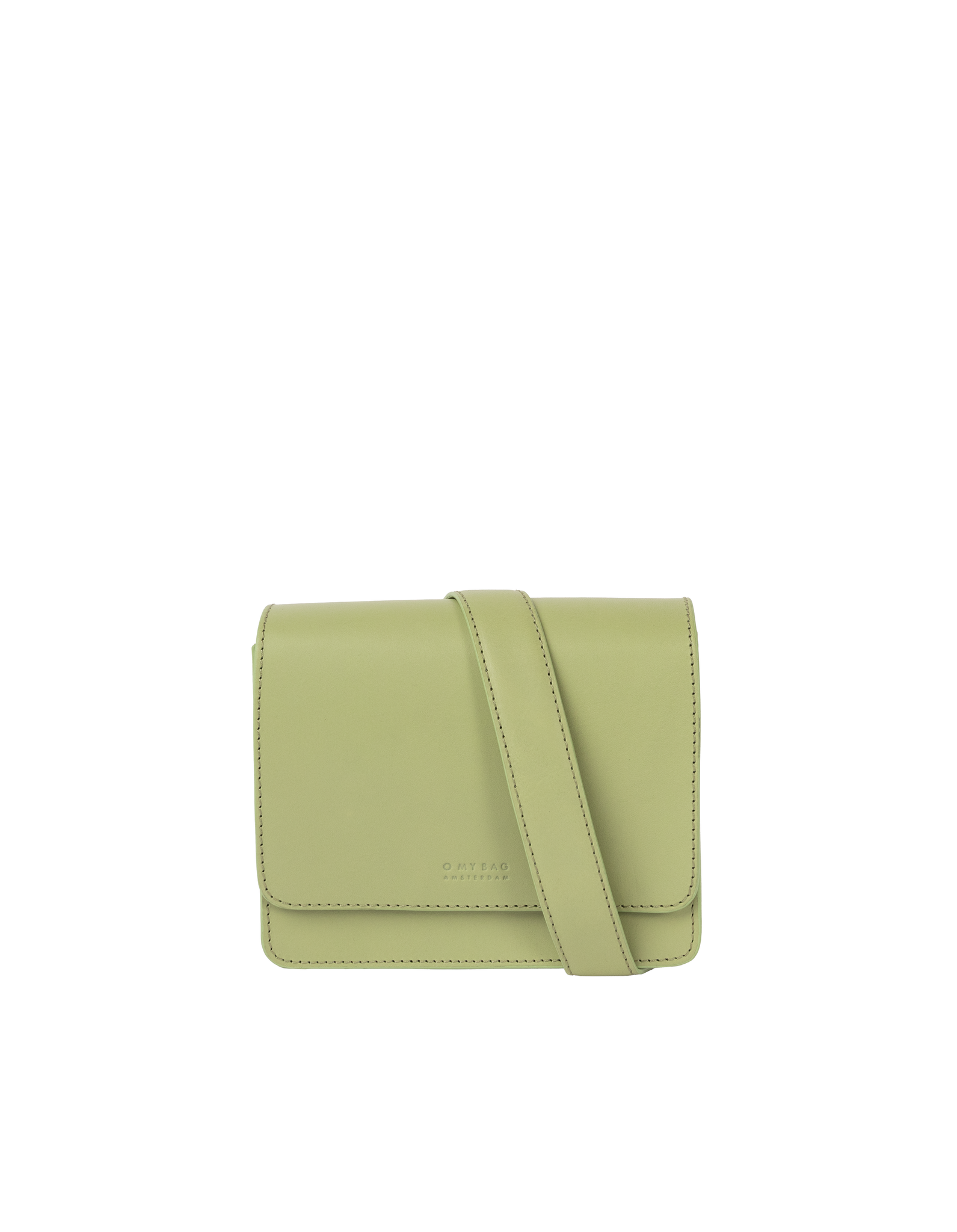 Audrey Mini - Tea Green Classic Leather