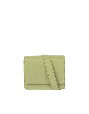 Audrey Mini - Tea Green Classic Leather