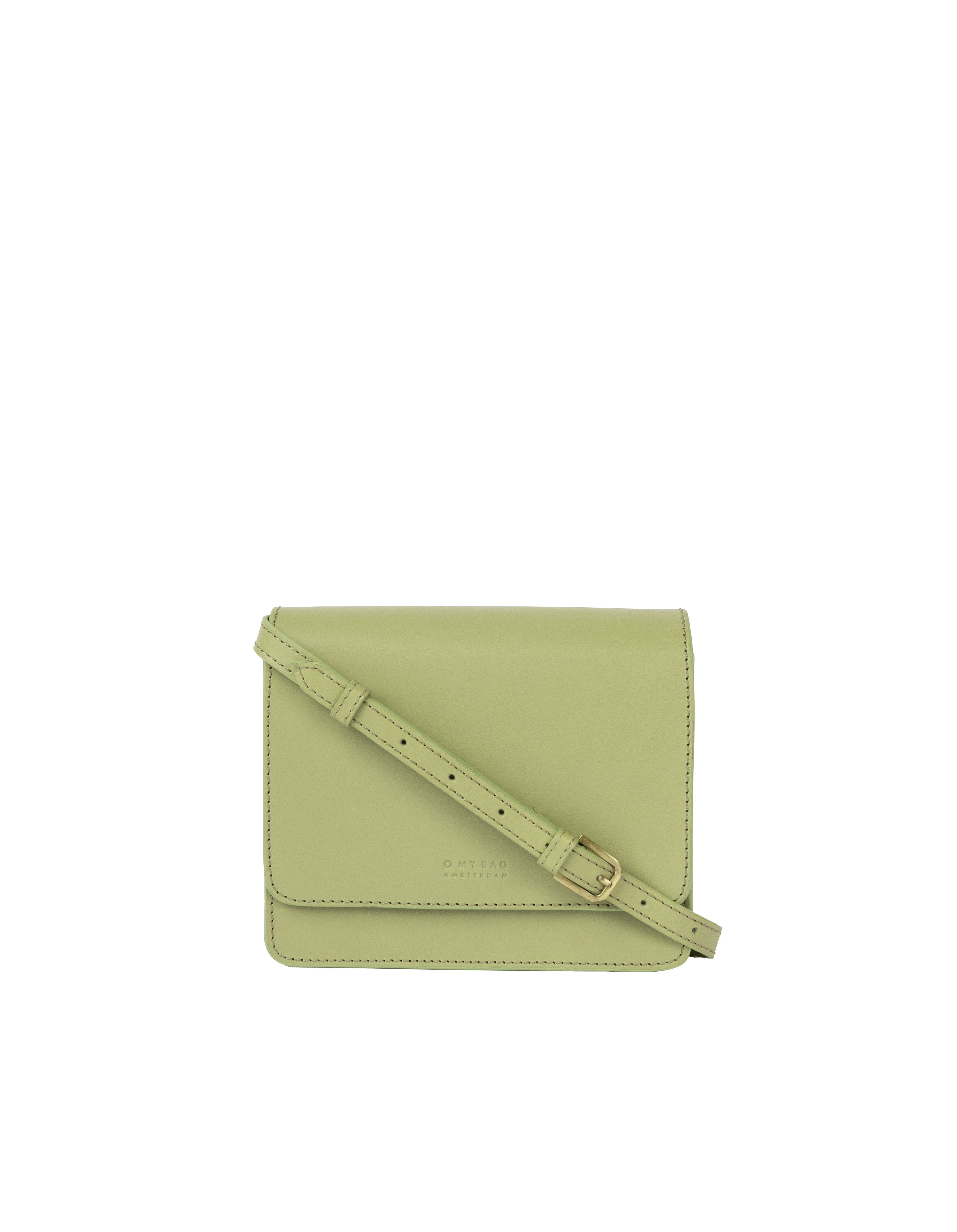 Audrey Mini - Tea Green Classic Leather