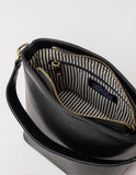 Bobbi Bucket Bag Maxi Black Classic Leather