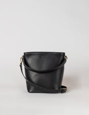 Bobbi Bucket Bag Maxi Black Classic Leather