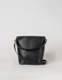 Bobbi Bucket Bag Maxi Black Classic Leather