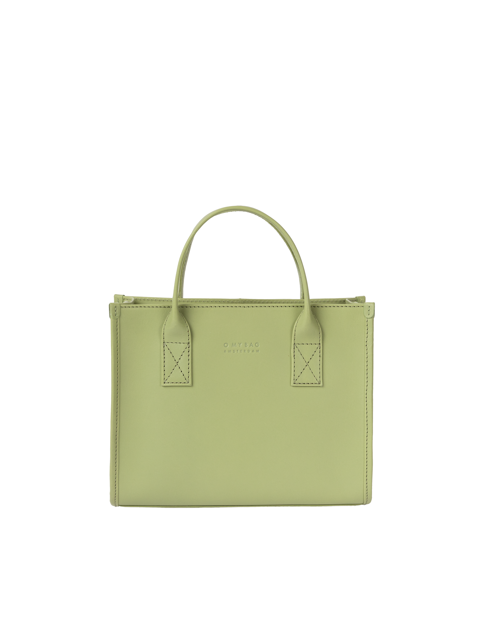 Jackie Midi - Tea Green Classic Leather
