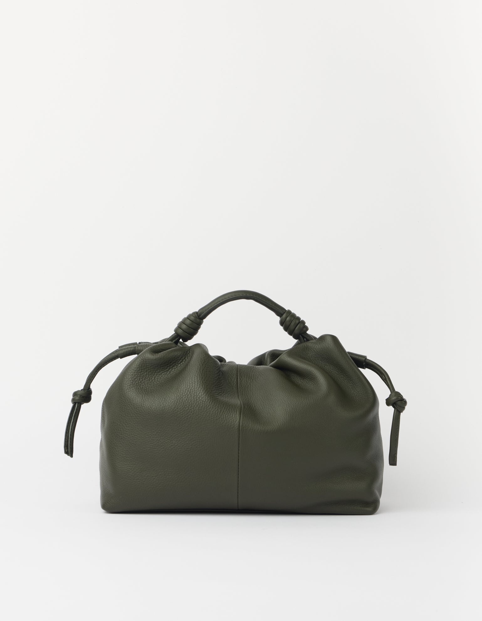 Kiki Midi Moss Green Soft Leather