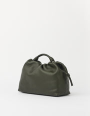 Kiki Midi Moss Green Soft Leather