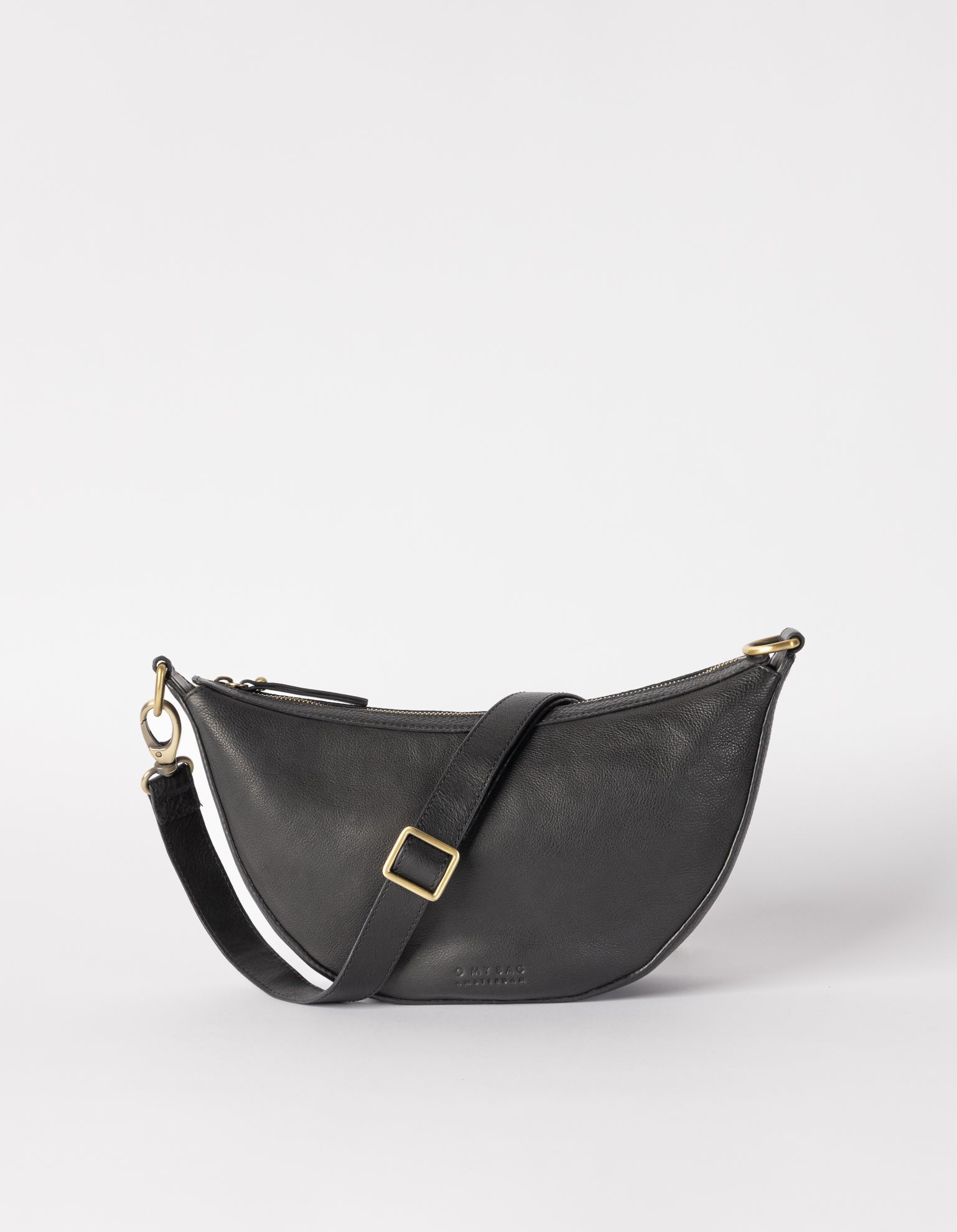 Leo - Black Soft Grain Leather