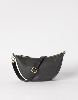 Leo - Black Soft Grain Leather