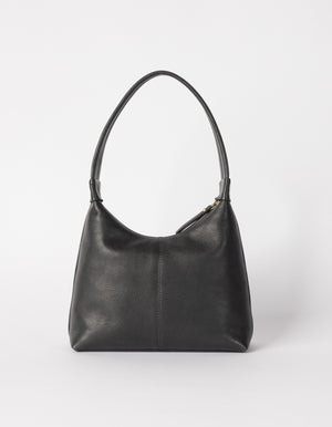 Nora - Black Soft Grain Leather
