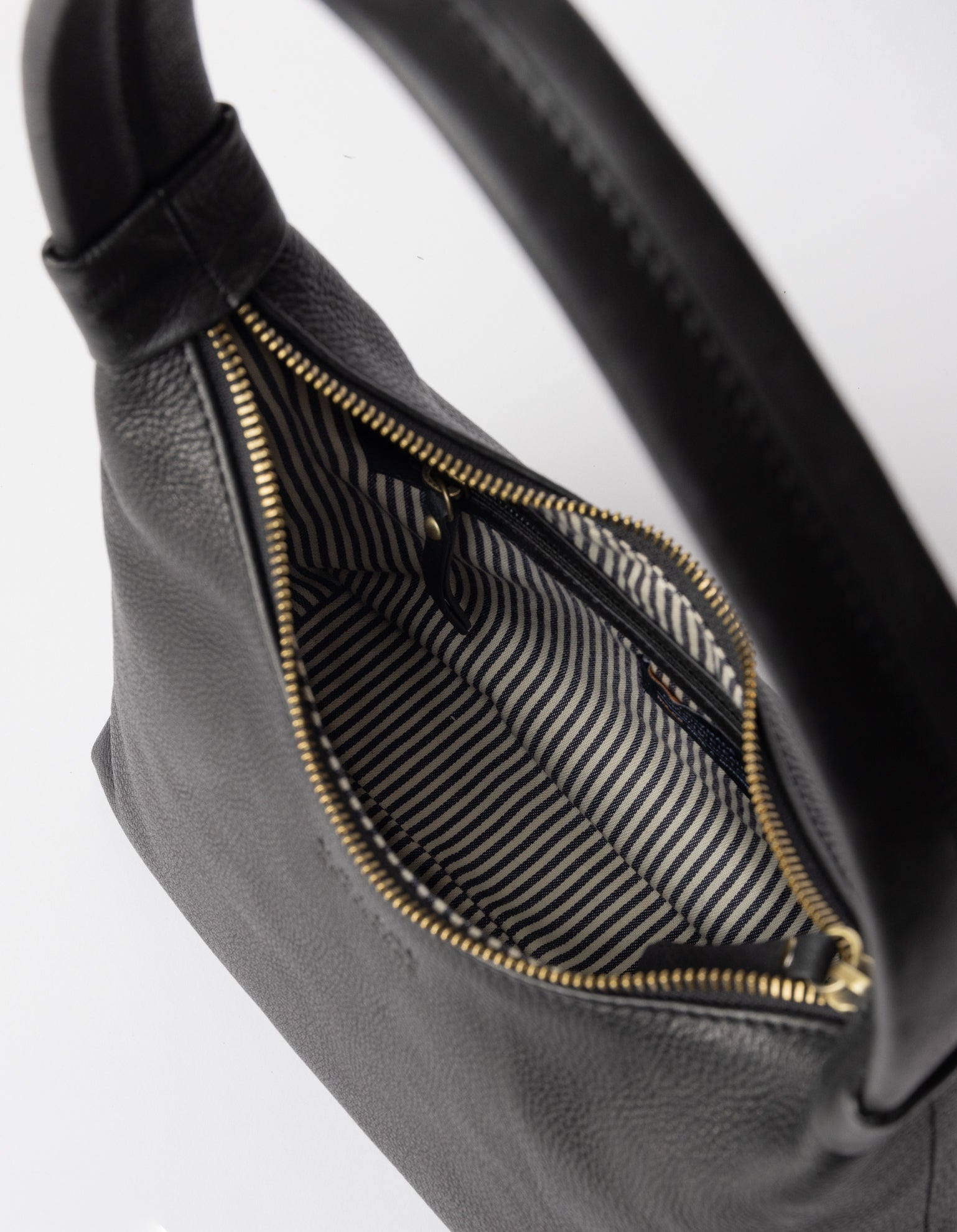 Nora - Black Soft Grain Leather
