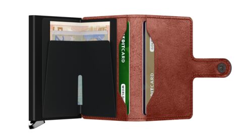Premium Miniwallet Basco Brown