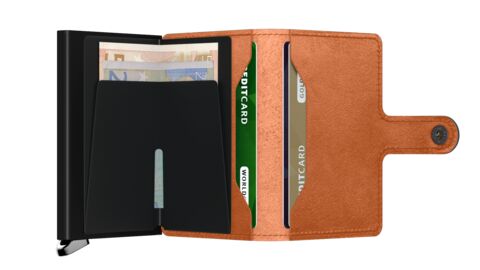 Premium Miniwallet Basco Cognac