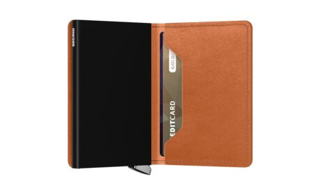 Premium Slimwallet Basco Cognac