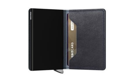 Premium Slimwallet Basco Navy