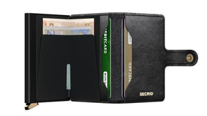 Premium Miniwallet Emboss Diamond Black