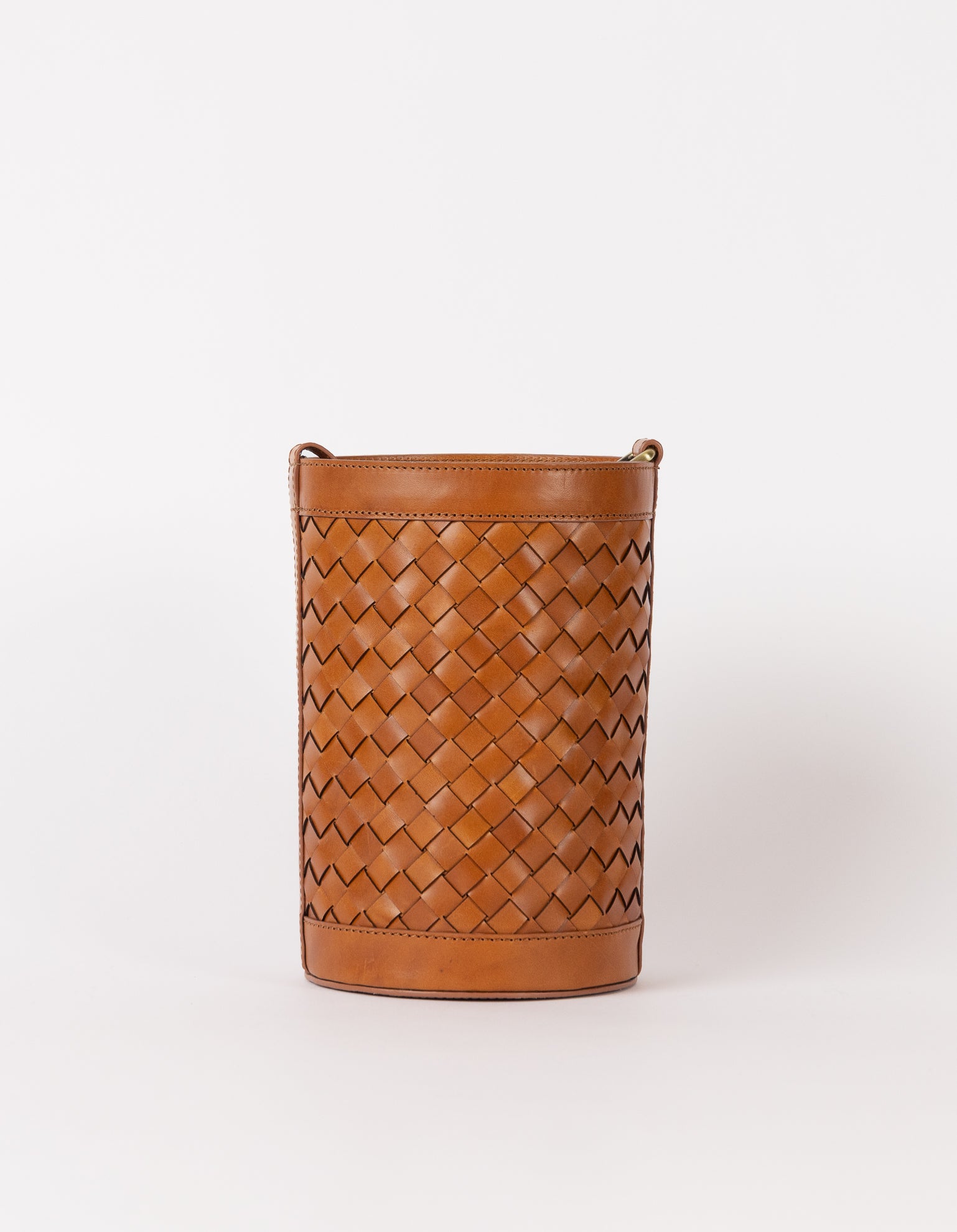 Zola - Cognac Classic Woven Leather