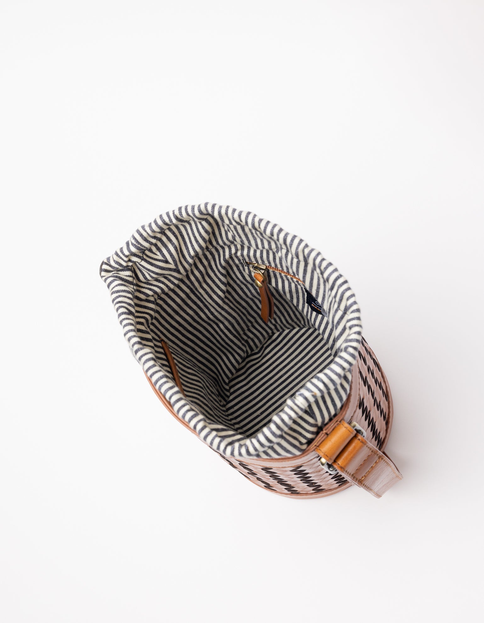 Zola - Cognac Classic Woven Leather