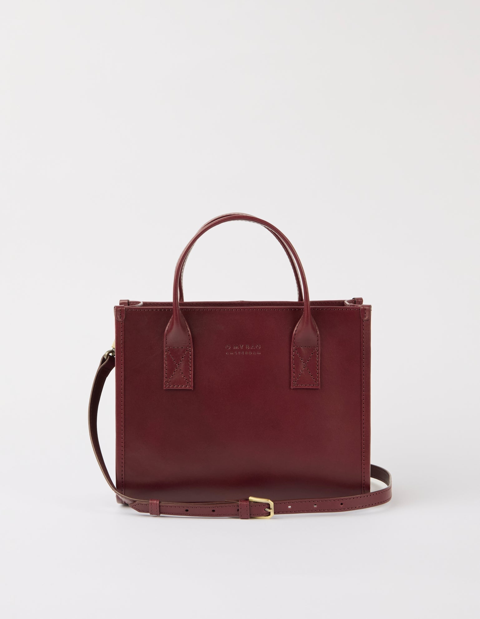 Jackie Midi - Dark Soft Grain Leather