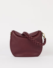 Lana - Dark Cherry / Soft Grain Leather