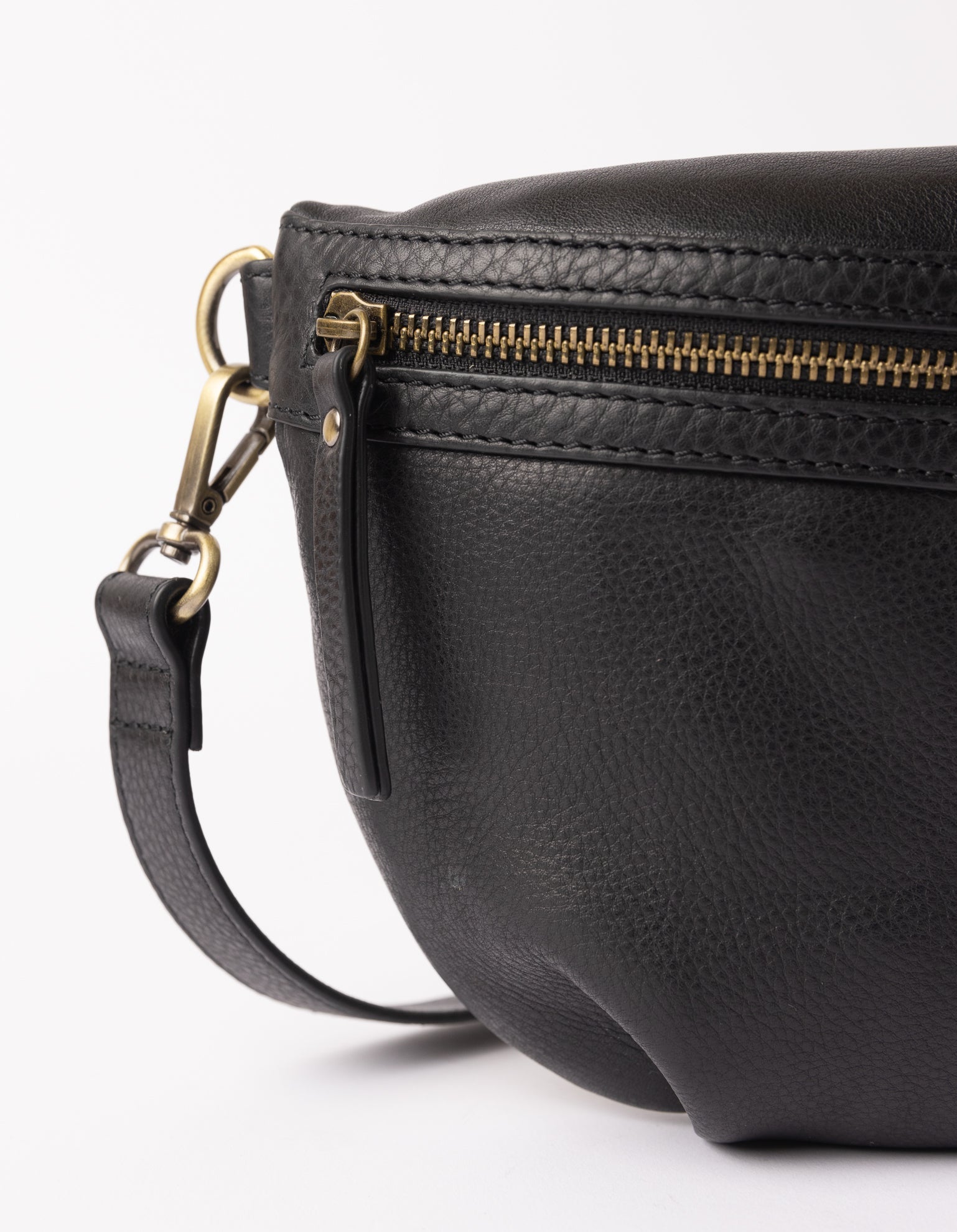Milo - Black Soft Grain Leather