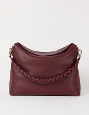 Sienna - Dark Cherry Soft Grain Leather