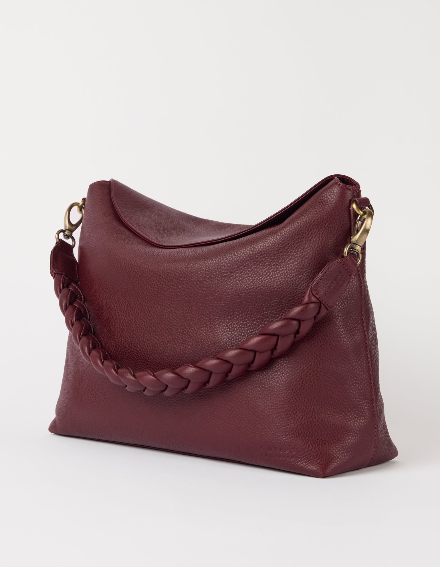 Sienna - Dark Cherry Soft Grain Leather