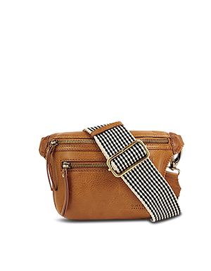 Beck's Bum Bag Cognac Stromboli Leather