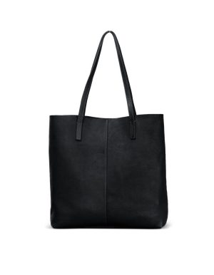 Georgia Black Soft Grain Leather