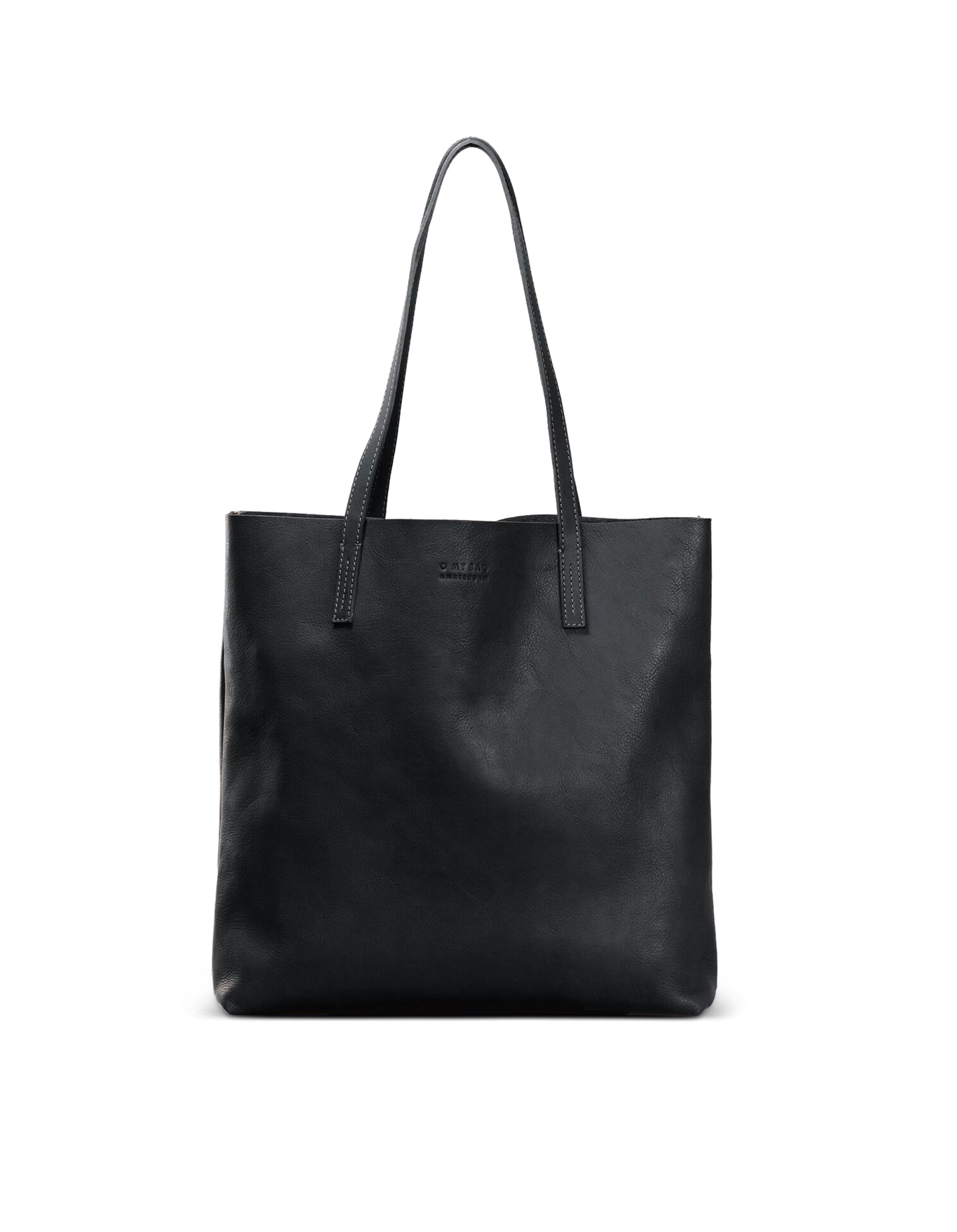 Georgia Black Soft Grain Leather