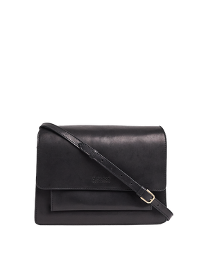 Harper Black Classic Leather