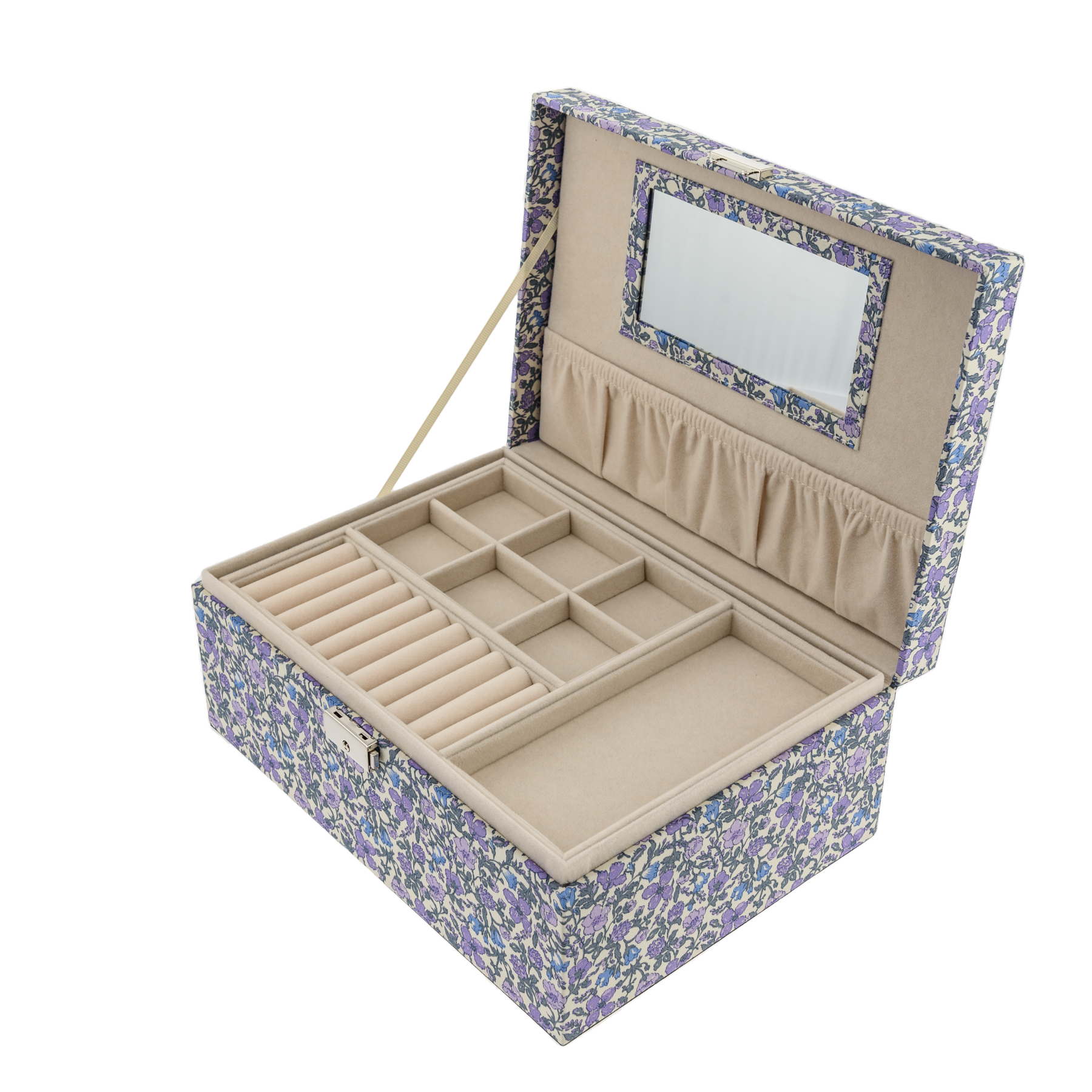 Jewelry box square mw Liberty Meadow Lavender