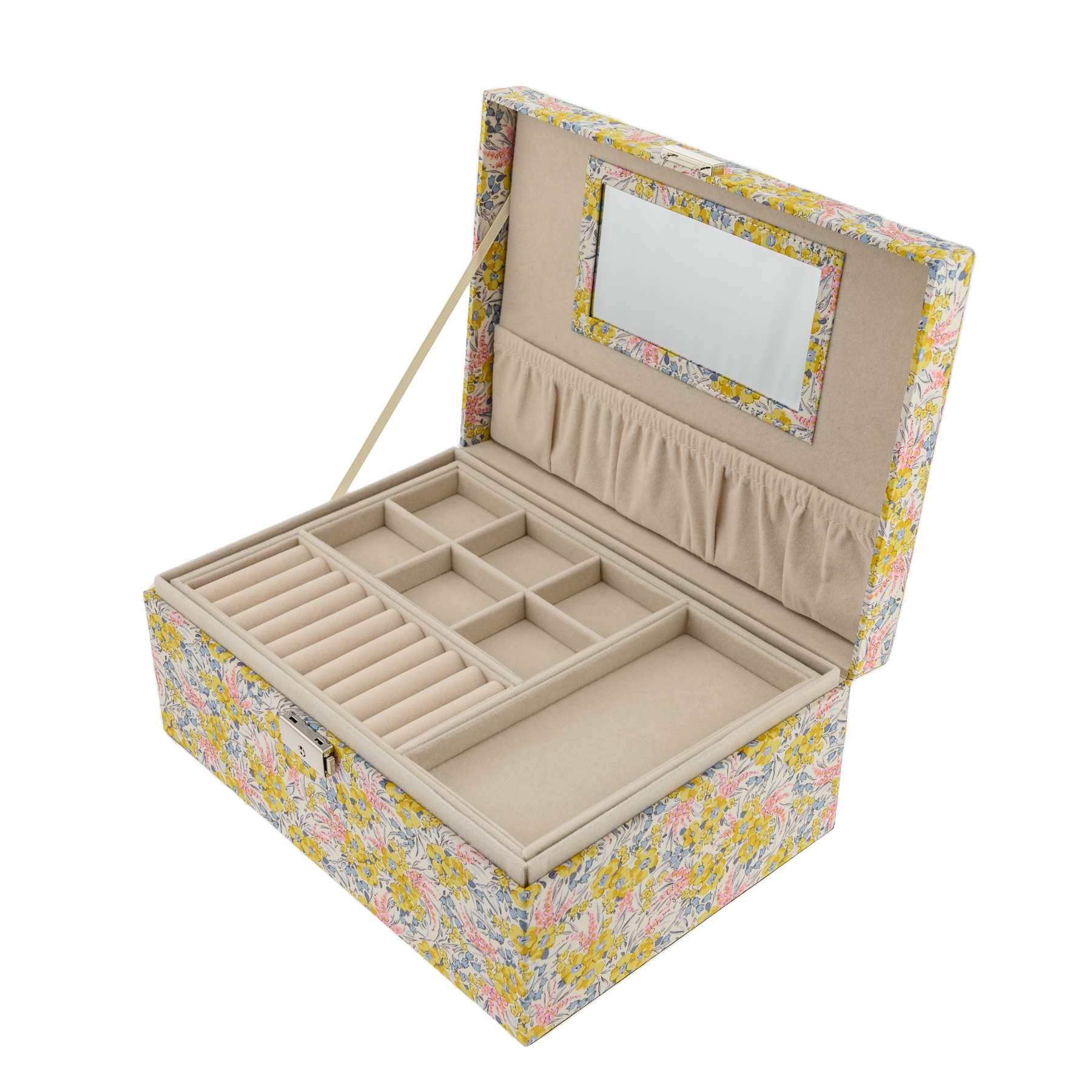 Jewelry box square mw Liberty Swirling Petals