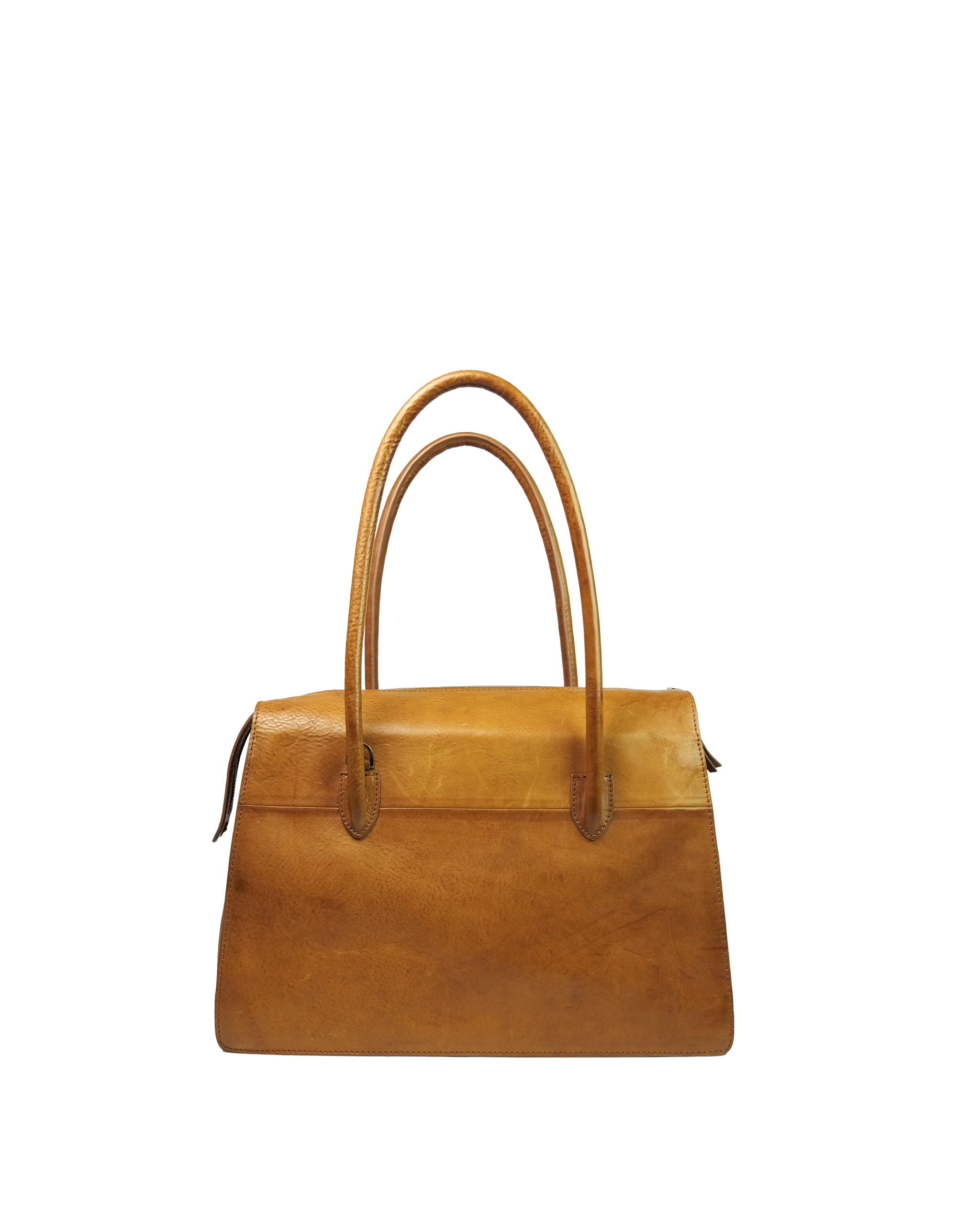 Kate Cognac Stromboli Leather
