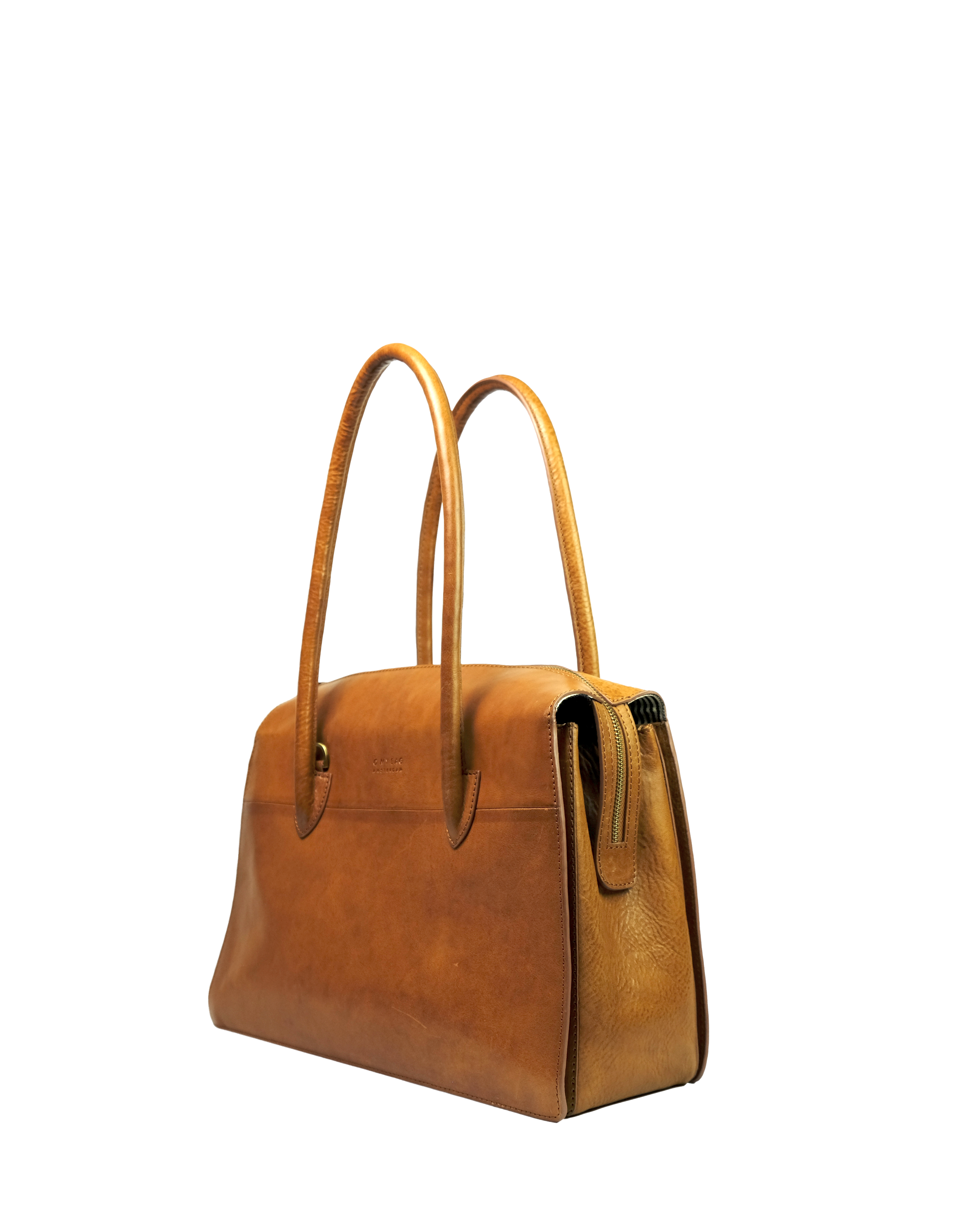 Kate Cognac Stromboli Leather