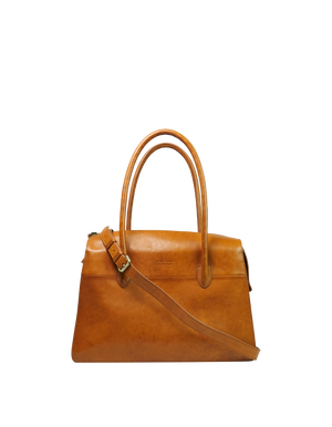 Kate Cognac Stromboli Leather
