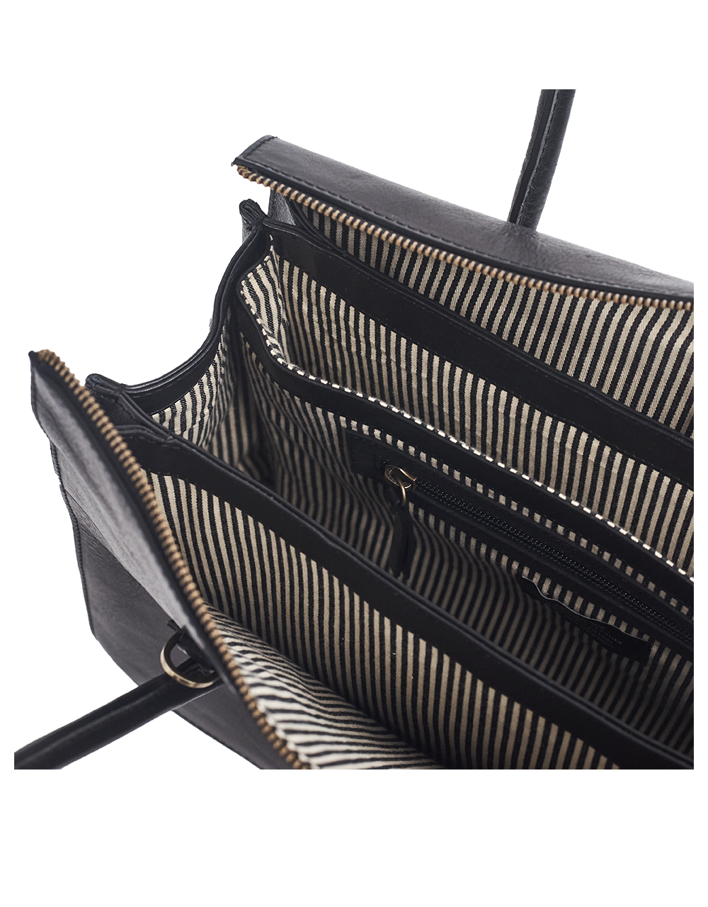 Kate Black Stromboli Leather
