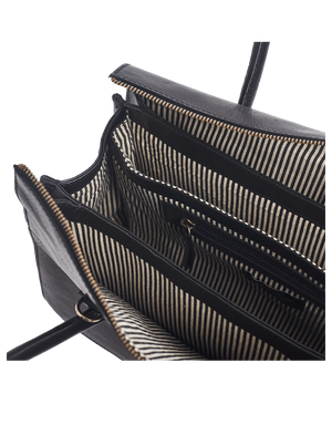Kate Black Stromboli Leather
