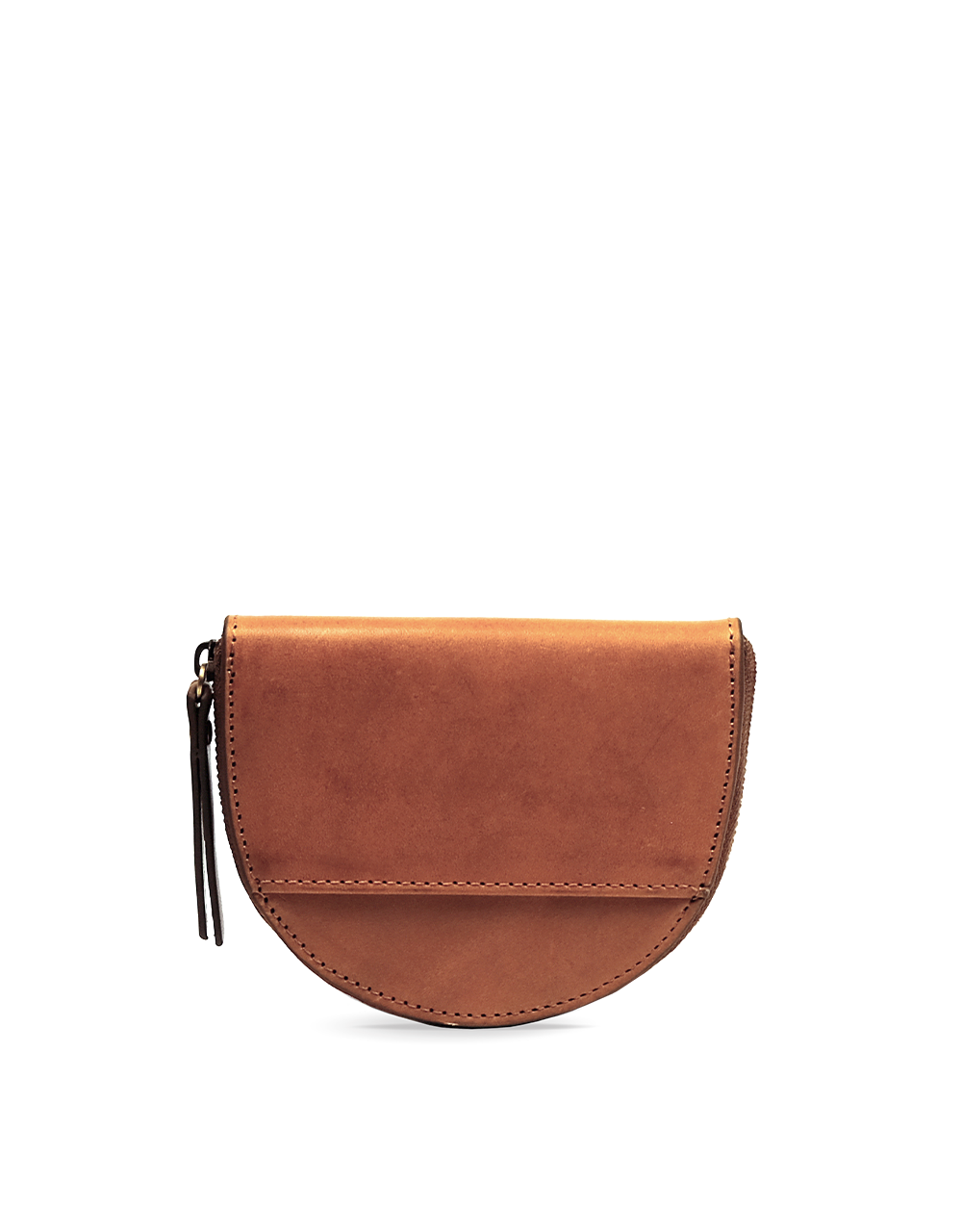 Laura Coin Purse - Cognac Classic Leather