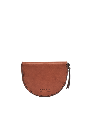 Laura Coin Purse - Cognac Classic Leather