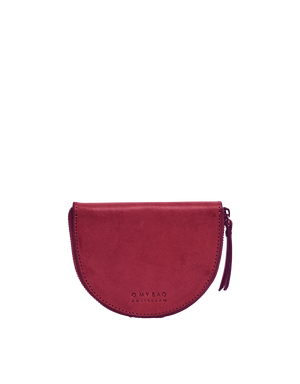 Laura Coin Purse - Ruby Classic Leather
