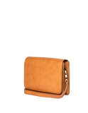 Audrey Mini Cognac Apple Leather - Checkered Strap