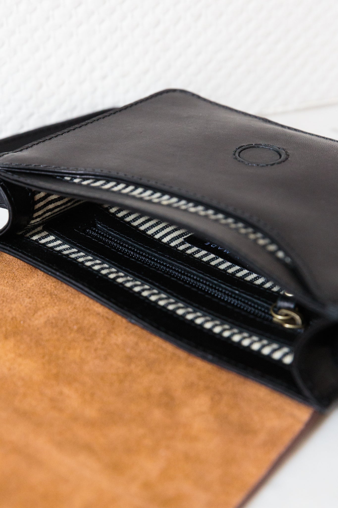 Audrey Mini Black/Cognac Classic Leather