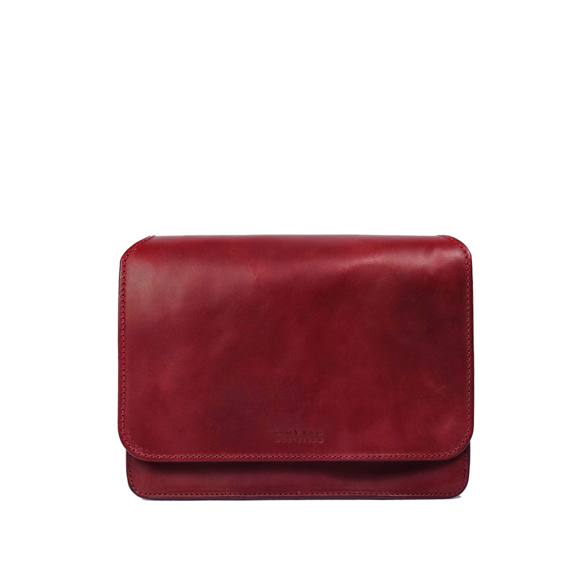 Audrey Ruby Classic Leather - Checkered Strap