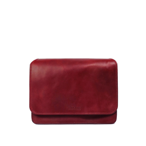 Audrey Ruby Classic Leather - Checkered Strap