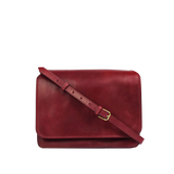 Audrey Ruby Classic Leather - Checkered Strap