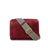 Audrey Ruby Classic Leather - Checkered Strap