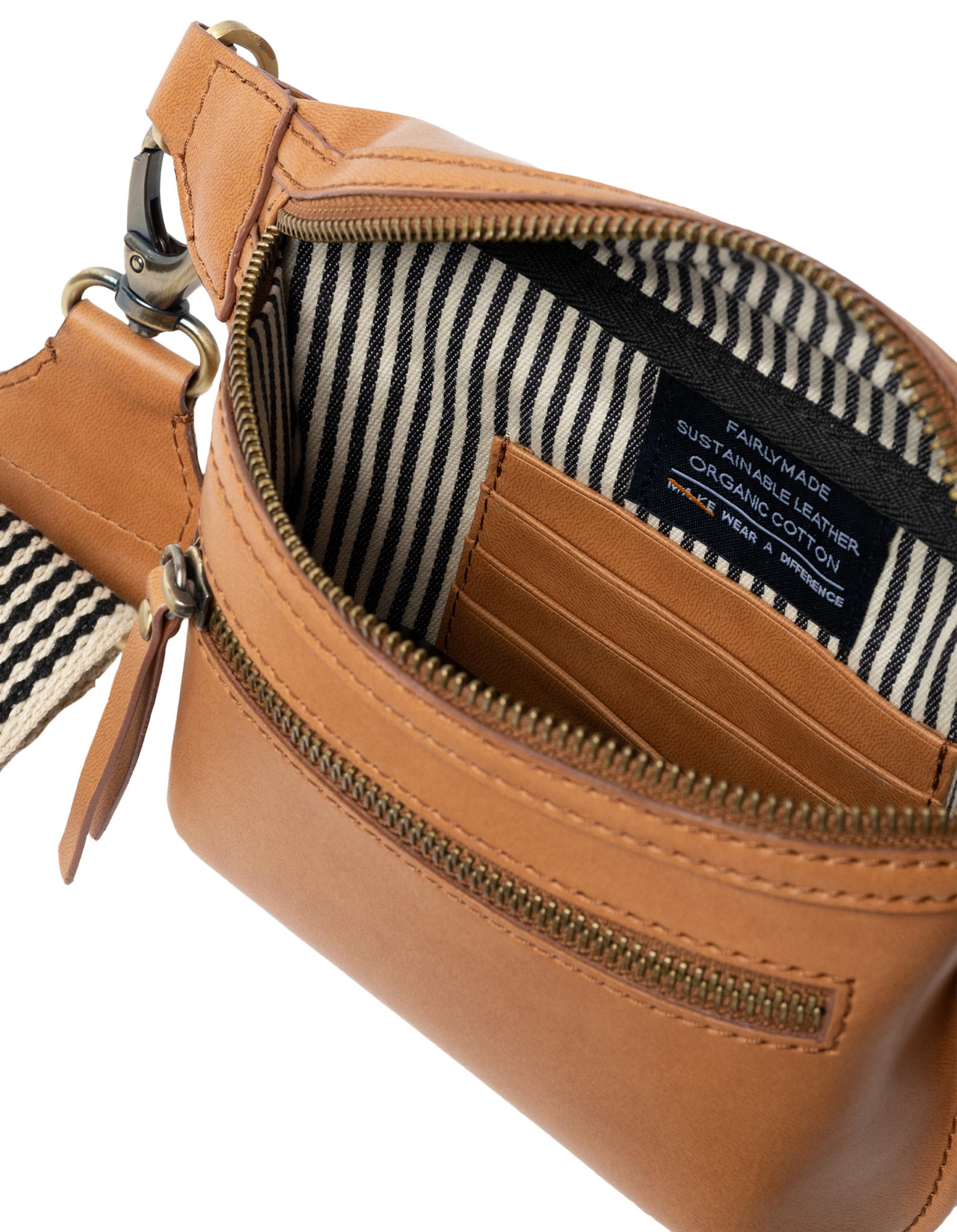 Beck's Bumbag - Cognac Apple Leather