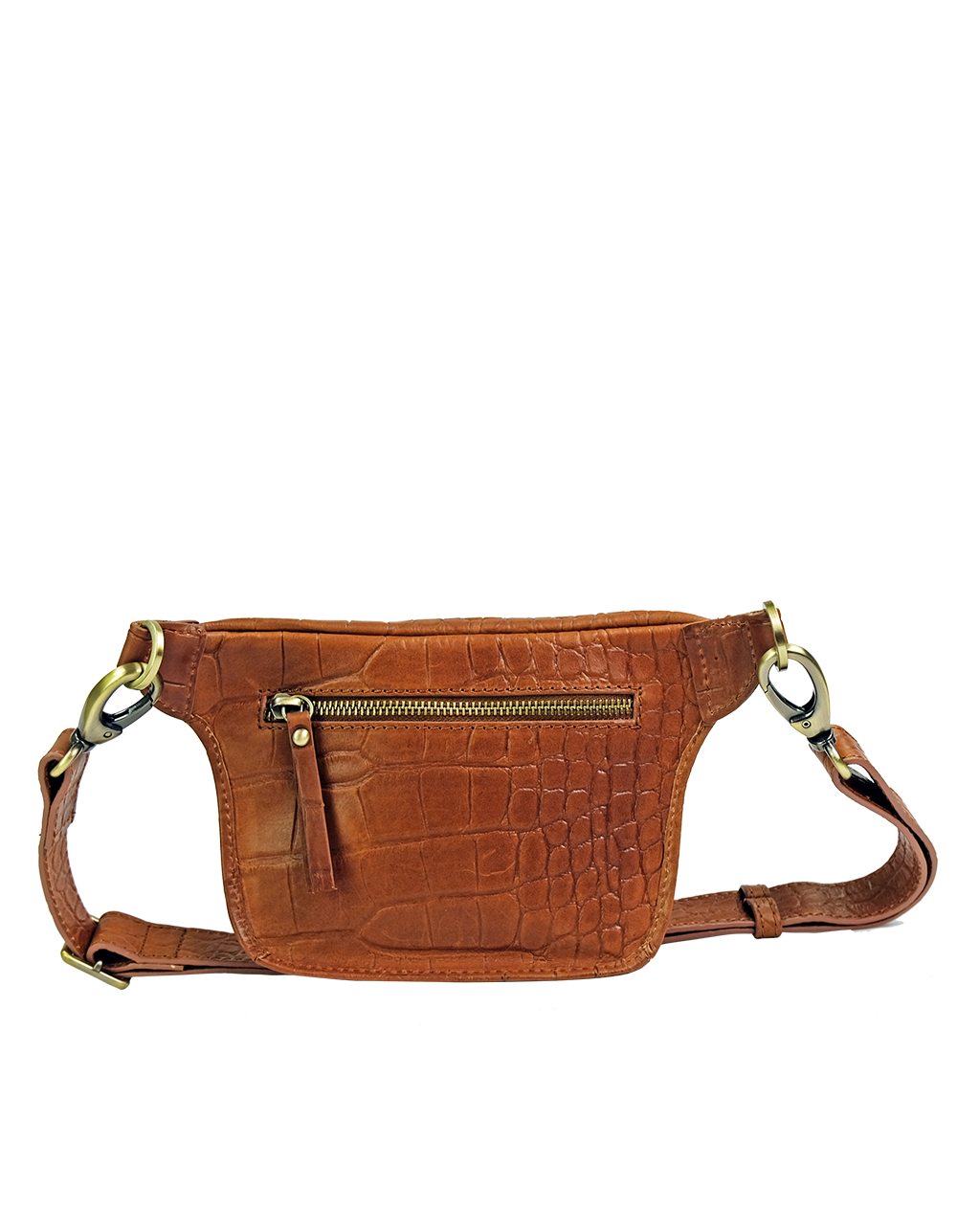 Beck's Bumbag Wild Oak Croco Leather