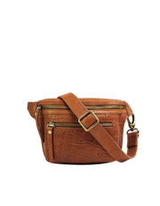 Beck's Bumbag Wild Oak Croco Leather